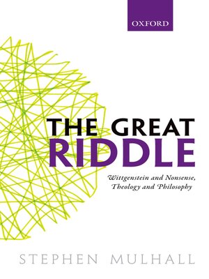 cover image of The Great Riddle